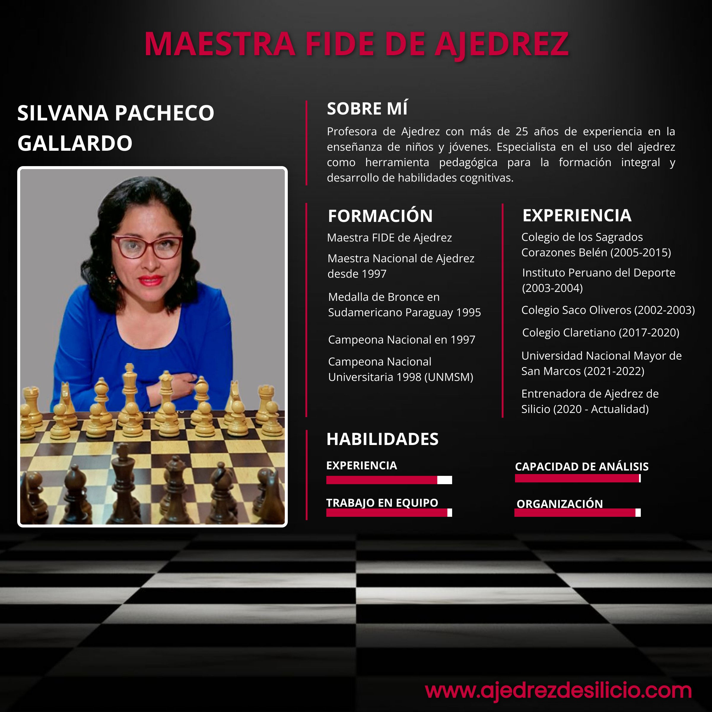 Entrenadora Silvana